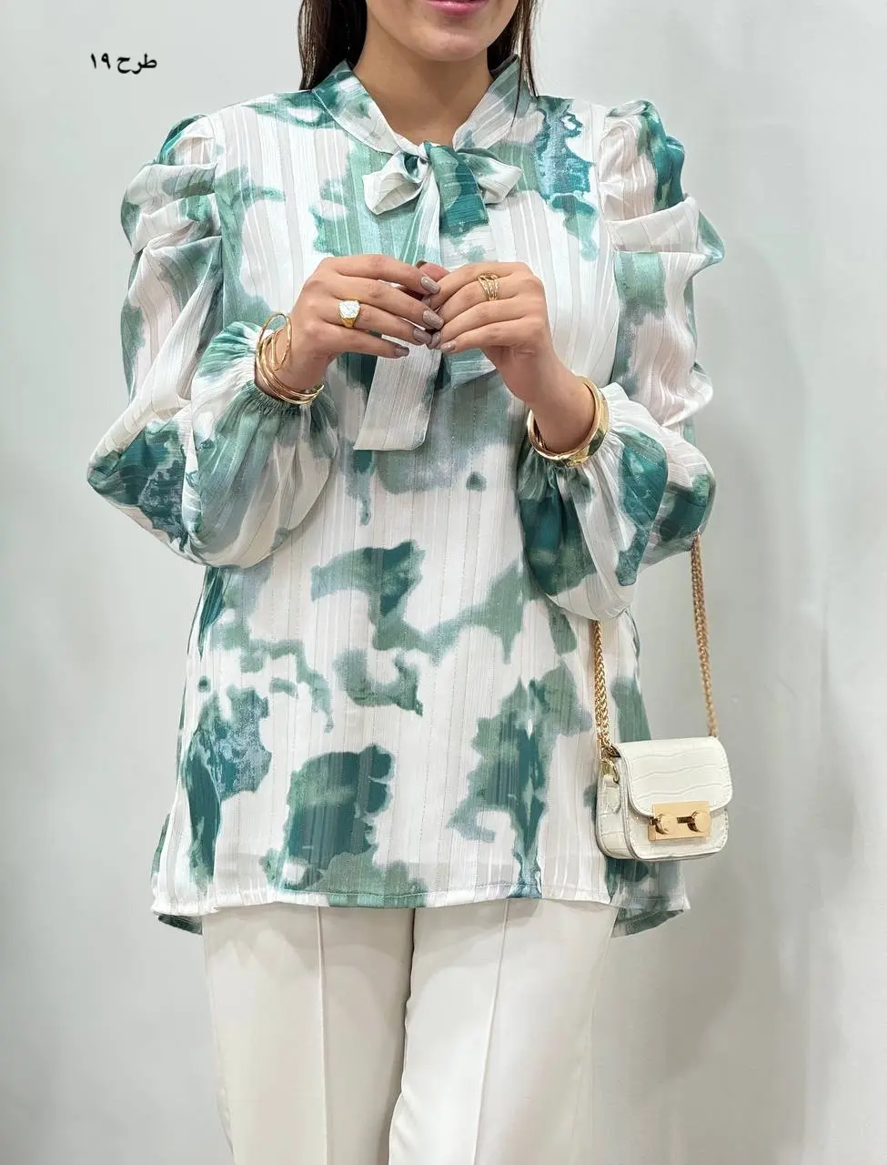 شومیزحریر مجلسی مهلا (4520)